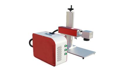 China CNC 3D Laser Marking Machine Portable Mini Color Fiber Typr For Metal for sale