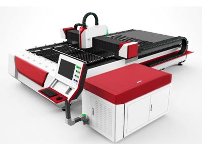 China Máquina de corte industrial do metal do laser da fibra com a tabela de funcionamento de 1500*3000mm à venda