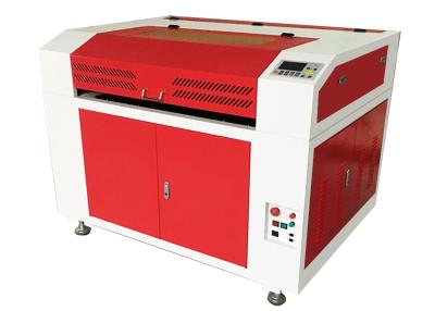 China High Speed Leather Laser Cutting Machine , Safe / Smart Leather Etching Machine for sale