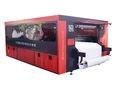 China Laser Automatic Printing Machine , Colorful / Colorfast Printer Cutter Machine for sale