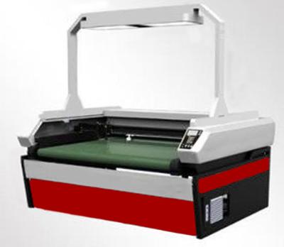 China Fabric Laser Cutting Machine With Feeder , Automatic Fabric Cutting Machine for sale