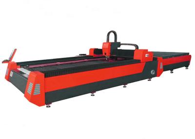 China CNC de Machine Dubbel Werkend Platform Om metaal te snijden 500W 700W 1000W van de Vezellaser Te koop