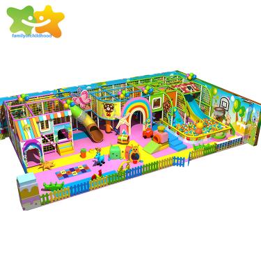 China Multifunctional Amusement Park China Combination Kids Indoor Soft Playground Equipment for sale