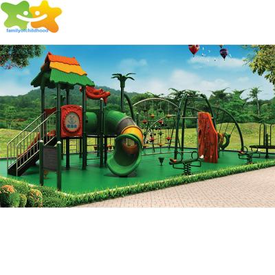 China Plastic Single Slide Climbing Amusement Park Children Playground Slide Equipment Outdoor Playground Toys for sale