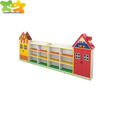 China Customerized Daycare Furniture Cartoon , Wooden Cabinet Furniture For Kids for sale