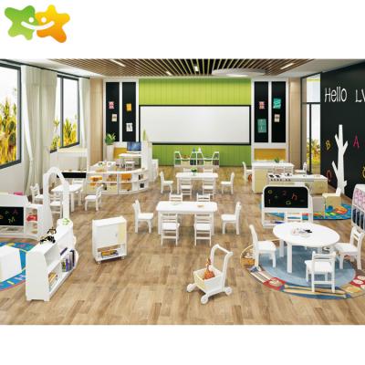 China Factory Price Modern Children Study Table And Chair Set Kindergarten Kids Furniture Sets for sale