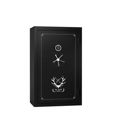 China Fireproof Home Bank Gun Kaer Gun Safe With Lock Electronic Quick Access Rifle Safe Gun Cabtain For Home for sale