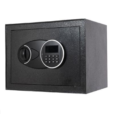 China Kaer Digital Bank Office Hotel Security Box Home Office Business Hotel Jewelry Gold Digital Money Small Electronic Safe Small Secret Key Hotel Safe Box for sale