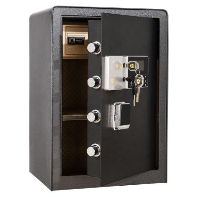 China Office KAER Indoor Hotel Box Lock Gun Safe Deposit Box Electronic Digital Wall Safe Secret Home Hotel Safe for sale