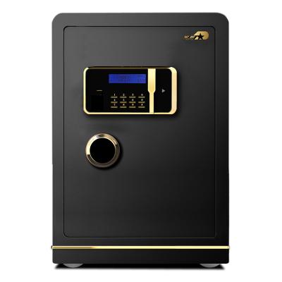 China Kaer Home Black Bank Office Hotel Safe Box With Keypad Digital Safe For Home Office Hotel for sale