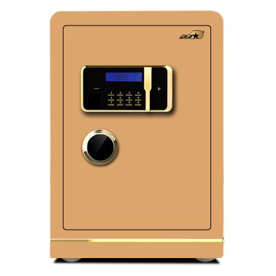 China Hotel Office Bank Kaer Glod Home Safe Box With Keypad Digital Safe For Home Office Hotel for sale