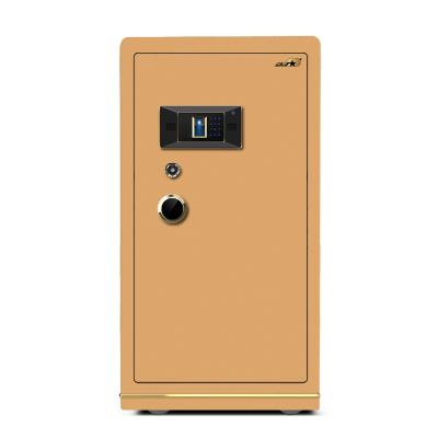 China Kaer Glod Home Security Fingerprint Biometric Bank Office Hotel Digital Safe Box For Home Office for sale