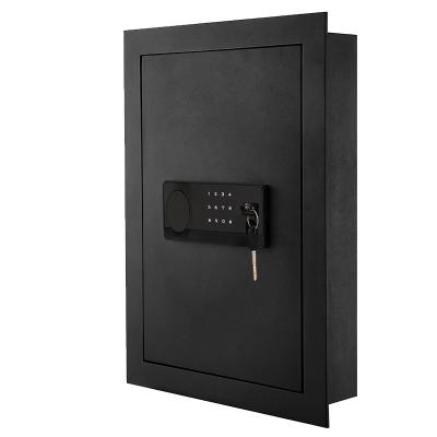 China Kaer Digital Home Security Box Manufacturer Hidden Wall Mounted Safe Lock Wall Safe for sale