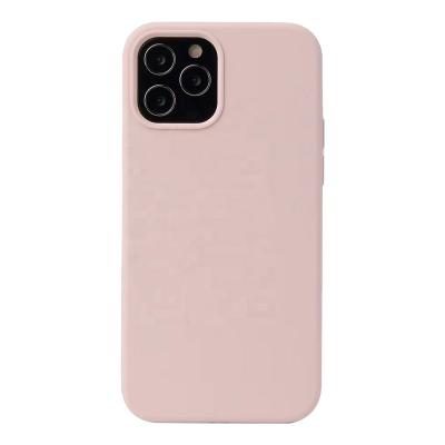 China Factory price shockproof silicone for iphone case liquid silicone fundas Para microfiber celular phone case for iphone 11 12 13 for sale