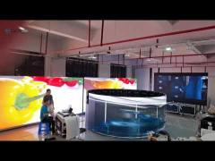 Curved Indoor LED Video Wall P2.9 P3.9 LED Screen for Trade Show/ 4s Shop