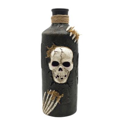 China Unique and Novel Halloween Bottle Shaped Horror Style LED Lamp Ornament for sale