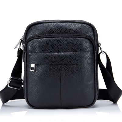 China Fashion Fashion Trends Handbag Wholesale Men Official Mission Shoulder Leather Handbag for sale