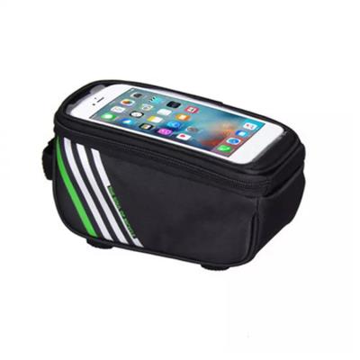 China High quality small and convenient, no space mobile phone place in middle bicycle frame bag for sale