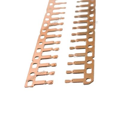 China Copper/steel/gold according to customer requirements copper lead frame stamping metal parts semiconductor lead frame manufacturer for sale