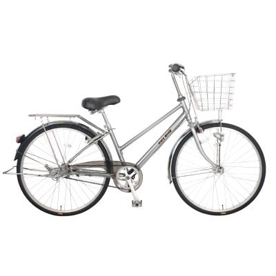 China Aluminium Alloy SHIMANO 3 Speeds 26 Inch City Bike Shimano Ladies Bike for sale