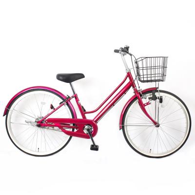 China Vintage Style Womens Bike 27 Inch Frame Bike No Rear Damper for sale