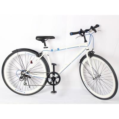 China Ordinary Pedal Road Bicycle 700c With Green/Blue/Red Color And Six Speed Gears for sale