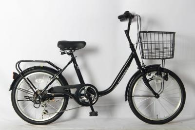 China Lightweight 10kg Classic Bicycle / City Bike 6-Speed With Platform Pedals Steel Frame for sale