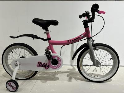 Chine Rousse 1 vitesse en acier au carbone en acier dur cadre pour enfants roues d'entraînement vélos pour petites filles à vendre