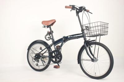 China Compact Lightweight Adult Style Foldable Street Bike Suitable Height 150-185cm for sale