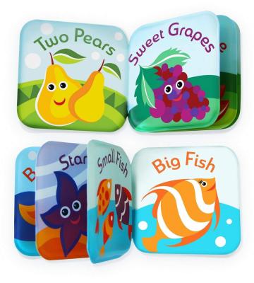 China New Design Eva Foam Toys Plastic Moq Stocking Educational Bathing Waterproof Baby Bath Book for sale