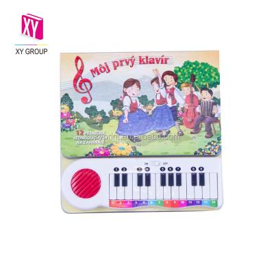 China Eco-friendly High Quality Hardcover Kids Music Book With A Music Box Customized Book Printing And Music for sale