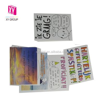 China Custom Printed Kids Education Envelope Gift Note Card Note Cards Greeting Bundle Cards with Gift Box and Envelope for sale