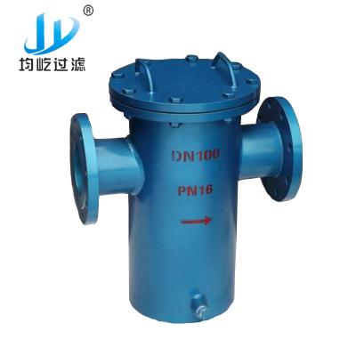 China Filtration liquid factory price cheap cast iron basket filter suppry for sale