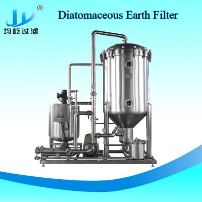 China High Quality Wine/Juice/Water/Liquor Filter Diatomite Filter For Beverage Processing Line for sale