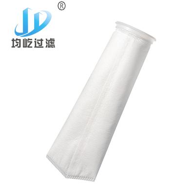 China Plastic / Factory 2o~500 um Stainless Steel Ring Welded Liquid Filter Bag PP / PE / Nylon Mesh Liquid Filter Bag for sale