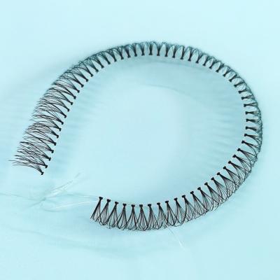 China Full Volume Lashes DIY Pre Cut Lashes Group Ribbon Lashes DIY Kit Strips Lash Ribbon Box Lash Ribbon Medium for sale