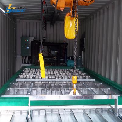 China Automatische containerisierte Block-Eis-Maschine 5Ton zu verkaufen