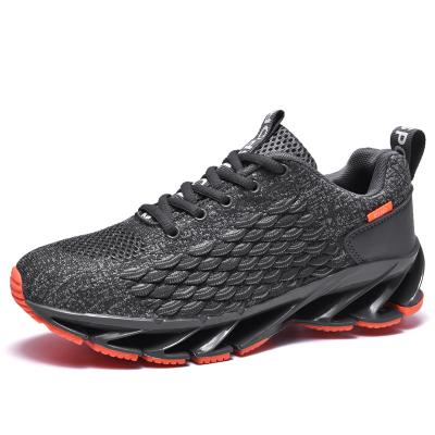 China CUSHION leisu high quality knitted male sneaker sneakers 2021 new fashion upper fresh style shoesWholesale tennis men's running shoes for sale