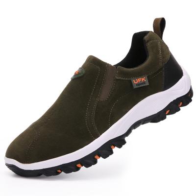 China Fashion trend best sell outdoor men hiking shoes waterproof new arrival large size trekking tshoes climbing slip on men walking shoe for sale