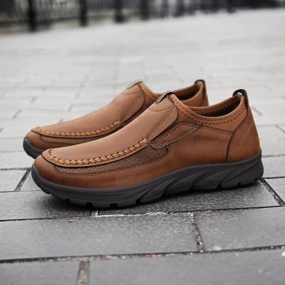 China 2021 new breathable men's sports shoes lace up men's shoes comfortable light weight casual breathable shoes for sale