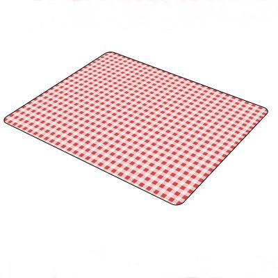 China Waterproof Sand Free Easy Fold Soft Oxford Portable Picnic Blanket For Picnic Camping And BBQ for sale