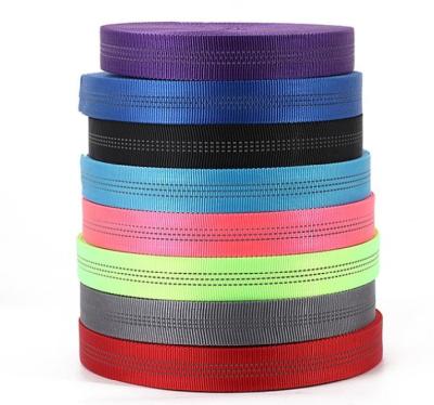 China High Tenacity Heavy duty  tubular webbing 25mm webbing strap for sale