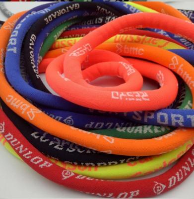 China Garment Colorful  nylon rope with printed logo rope jacquard rope for clothes for sale