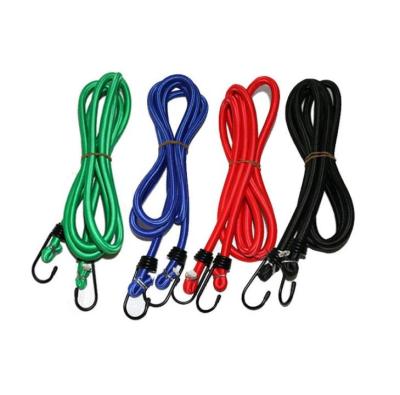 China Indoor Sports Equipment/packing rope Bungee Cords with Hooks custom Packaging Thick Bungee Rope for sale