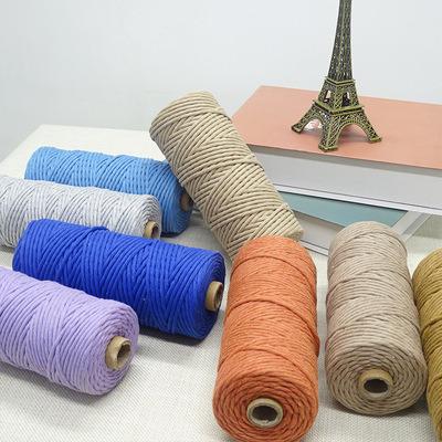 China Bags Ready to ship 3mm single strand cotton rope for macrame rope for sale