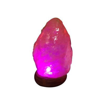 China Hot Selling 2022 Release Negative Ions Natural Shape Usb Salt Lamp Pink Pink Usb Crafted Salt Lamp for sale