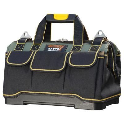 China Durable Electrician Tote Tool Bag For Tools Tool Bag Electrician TL001 Mouth Canvas Rolling Drill Tool Bag Technicians Large for sale