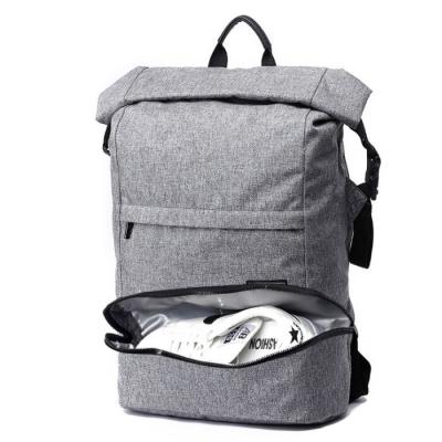 China Y0151 Fashion Gym Travel Backpack Large Canvas Rucksack Waterproof Canvas Rucksack With Shoes Compartment for sale