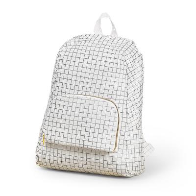 China SB027 Large Capacity Anti-theft Backpack Unisex Women Waterproof Travel Outdoor Folding White Backpack For Girl for sale