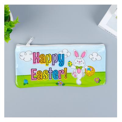 China Wholesale Portable Cartoon PVC Zipper Bags Cosmetic Storage Bag Sample Sealing Moisture Proof Bag for sale